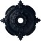 Ekena Millwork Benson Classic Medallion (Canopies up to 6 1/2"), 28 3/8"OD x 3 3/4"ID x 1 5/8"P, Midnight Dream CM28BEMDF - alternate 1